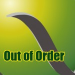 out of order