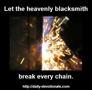 Fire up the anvil of God.