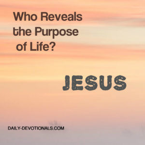 Jesus Reveals Purpose