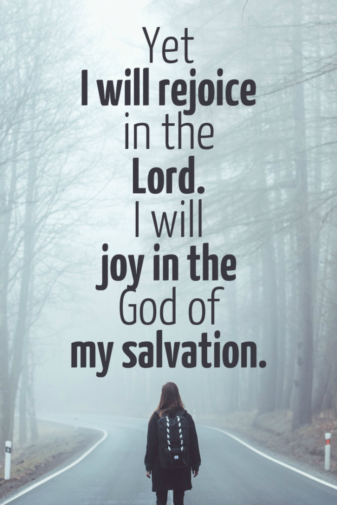 I will rejoice in God