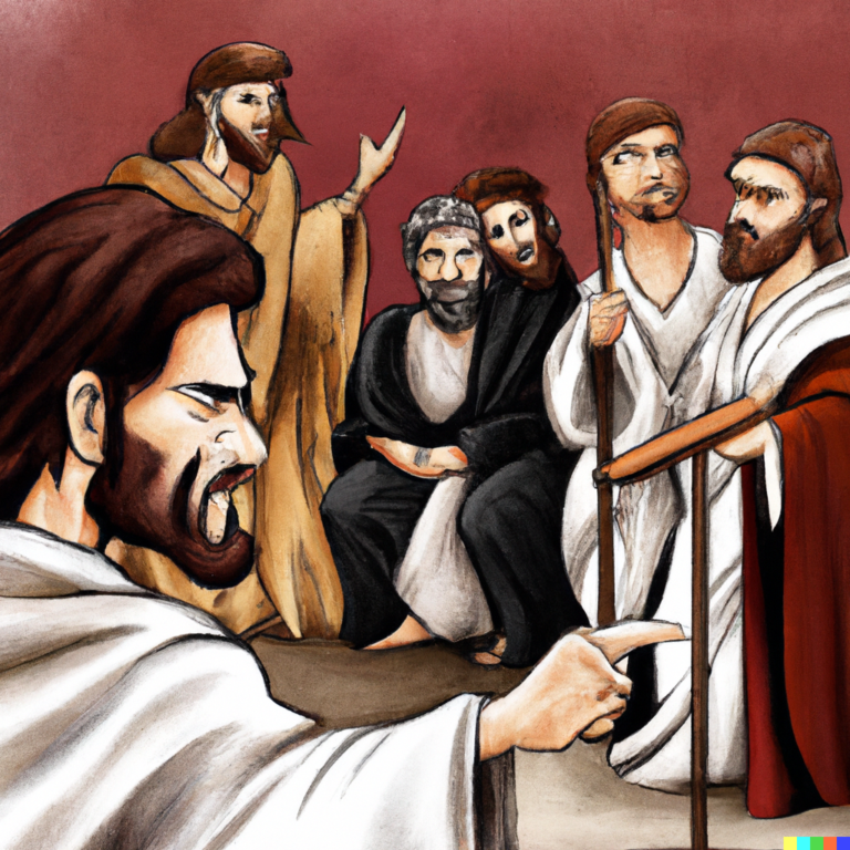 Jesus remained silent when falsely accused